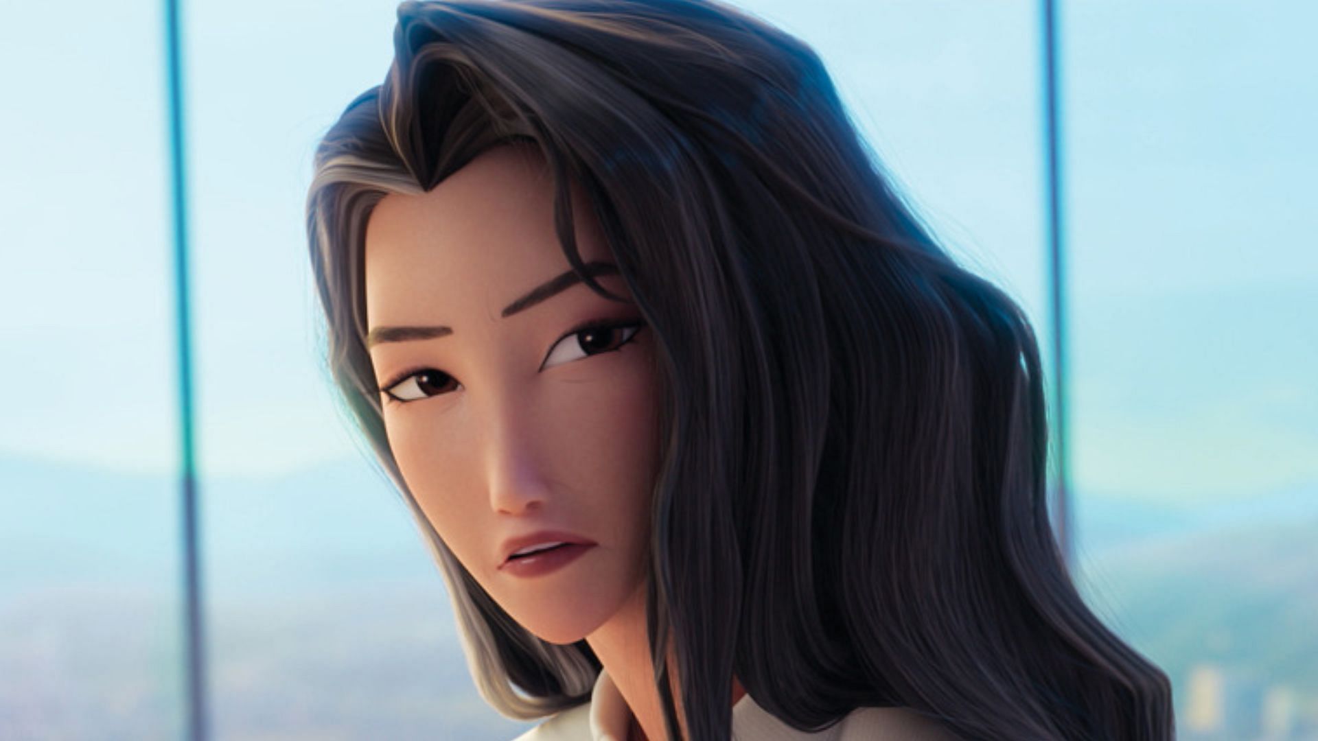 Rumi is raised by her mom's best friend, Celine (Image via Netflix)
